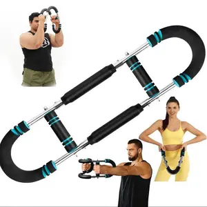 60-90lb/90-120lb Power Twister Bar, Lightweight Portable Twister Arm Trainer for Strengthening Arms, Shoulders and Chest Muscles