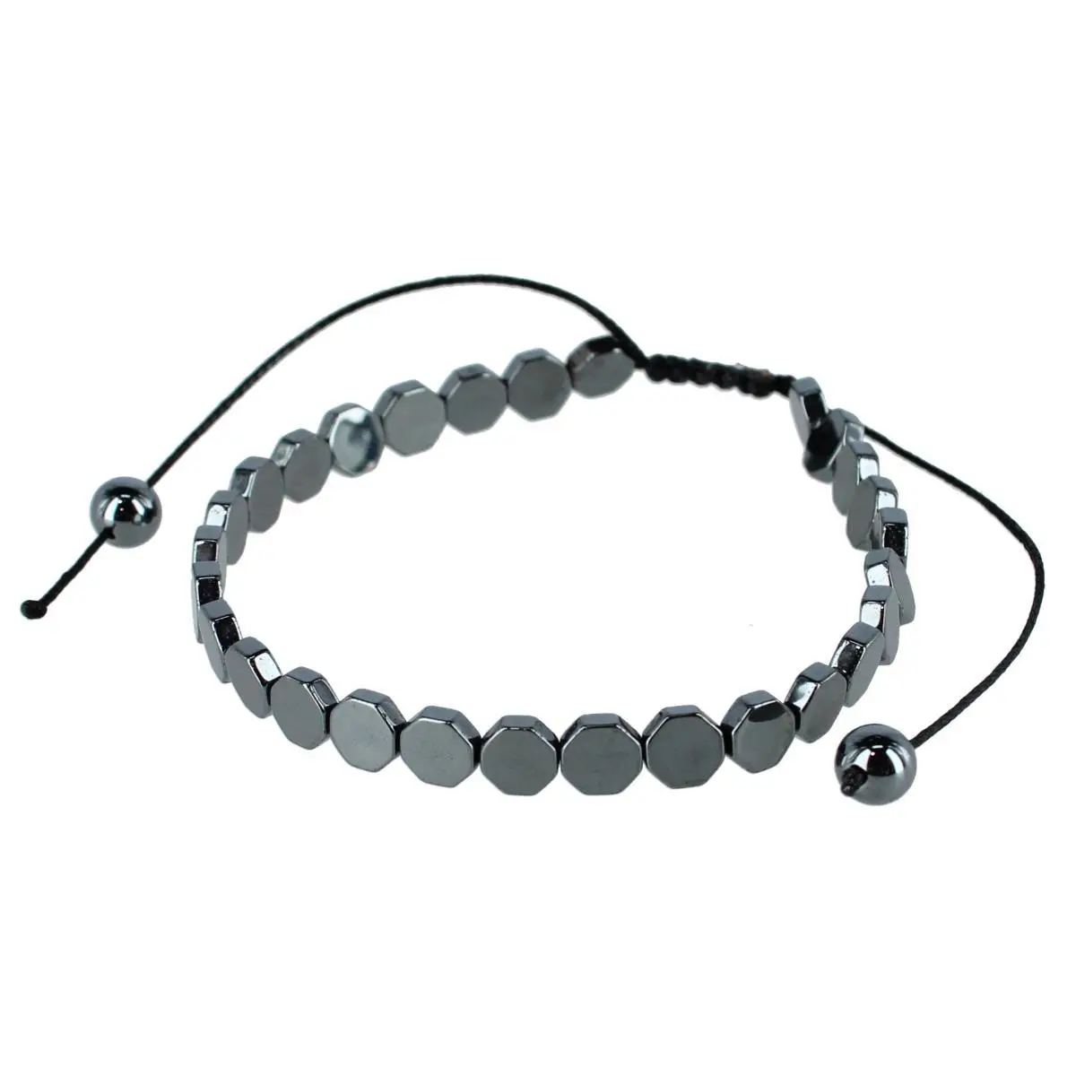 Trafalgar Hawk Metallic Disc Adjustable Bracelet, Bracelets