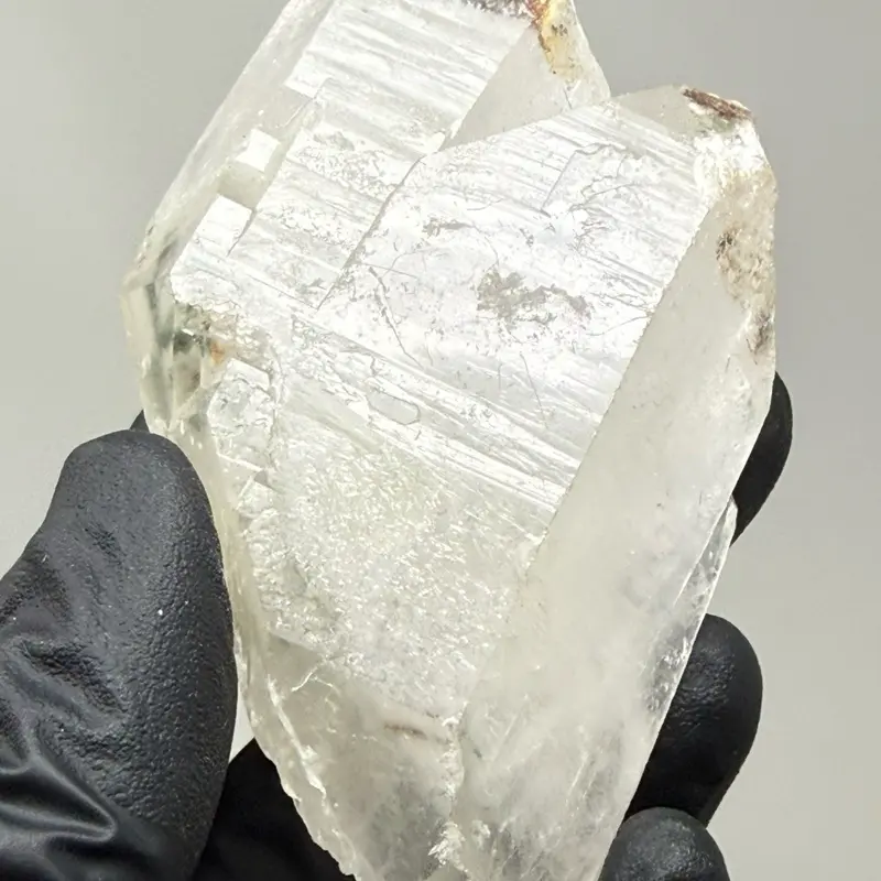 3.25” inch Natural Double Terminated Chlorite Shaman Quartz Specimen with Unique Mineral Inclusions for Collectors