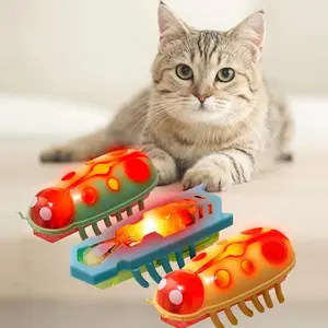 Funny Electric Bug Cat Toy – Automatic Escape Mini Robot Insect with Vibration for Indoor Play