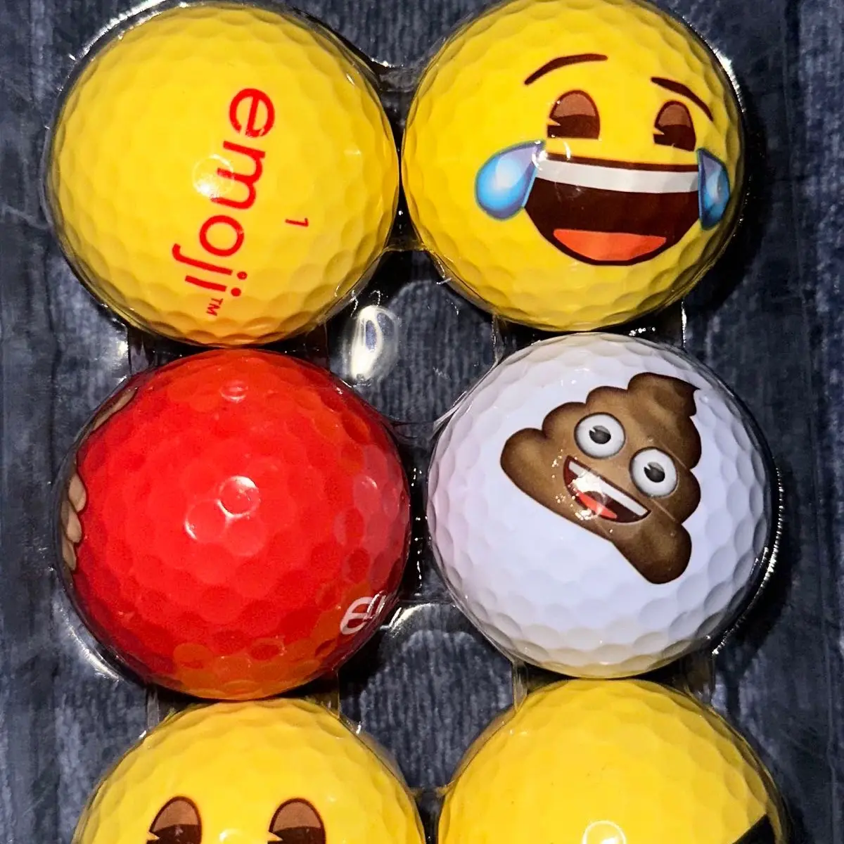 Emoji Golf Balls