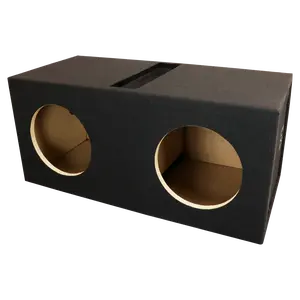 Dual 12 in Ported box for Sundown M-X-Z-NS (Nightshade) Series Subwoofers- All 1 in Enclosure - Proudly USA Built.