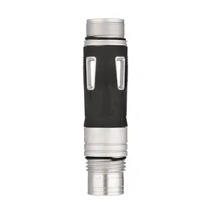 LAZR Barrel Back - Luxe Threading - Dust Silver