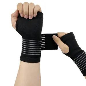 2pcs Adjustable Elastic Wrist Guards, Unisex Sports Wrist Support for Cycling, Basketball, Volleyball, Badminton, Compression Wrist Bands