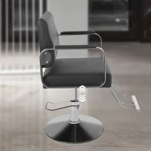 Salon Chair 360 Swivel Adjustable Height 440lbs Capacity for Hair Beauty Spa