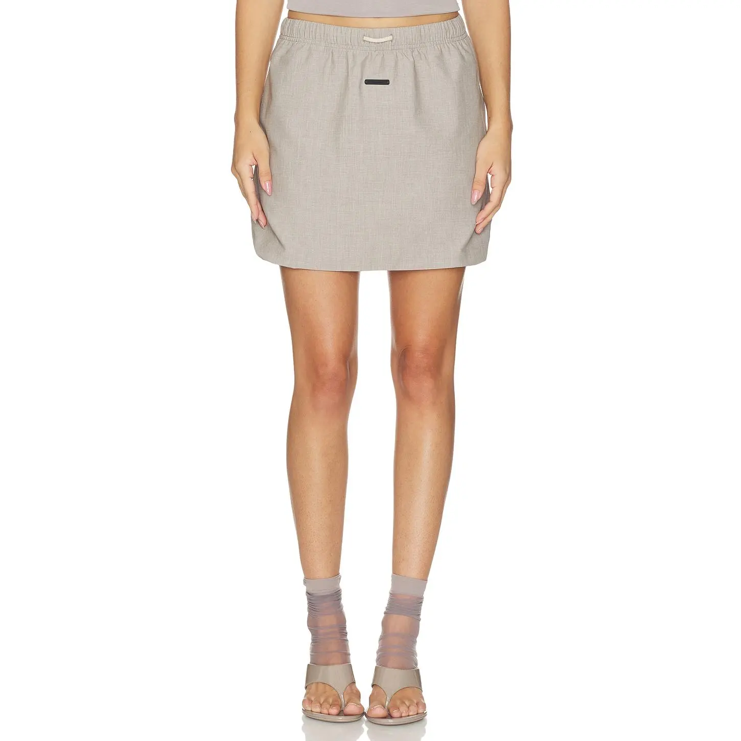 Fear of God ESSENTIALS Micro Skirt in Seal