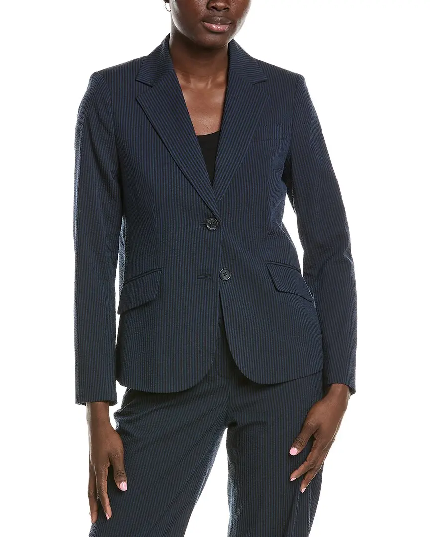 Anne Klein Seersucker Jacket