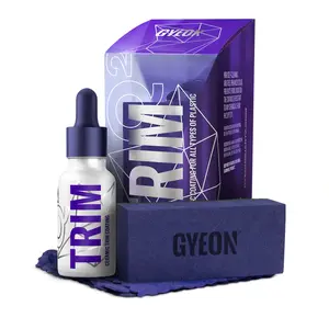 Gyeon Q2 Trim Plastic Restoring Trim Coating | Darkens and Enriches Faded Plastics | SiO2 Ceramic Protection for Trim Rubber and Headlight Lenses | UV and Chemical Resistance | 30 Milliliters