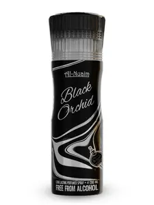 Black Orchid Perfumed Deodorant Spray by Al Nuaim, 200ml