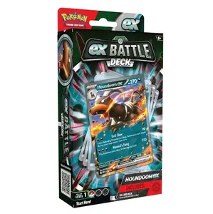 Pokémon EX Battle Deck Houndoom 60 Card Deck with Houndoom EX Card - Level 1 Starter Deck