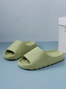 1 Pair Multi-color Solid Color Trendy Clogs (Size 36-49 Available) - Comfortable Upper + Wear-resistant Outsole, For Summer Daily & Casual Styling, Trendy & Versatile Slipper, Slide