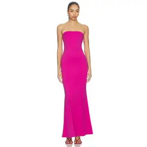 superdown Saphira Strapless Gown in Pink