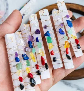 Natural Selenite Sticks Wands Bulk