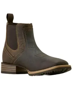 Ariat Men's Elephant Print Hybrid Low Boy Chelsea Boot Broad Square Toe - 10074168