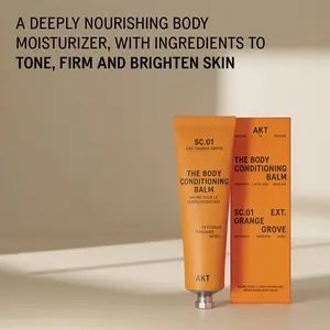 The Body Conditioning Balm by AKT London - Firms, Tones & Rejuvenates - 100ml - Prebiotics & Olive Squalane - Natural & Vegan - Plastic Free