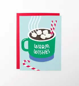 Warm Wishes Cocoa // Greeting Card