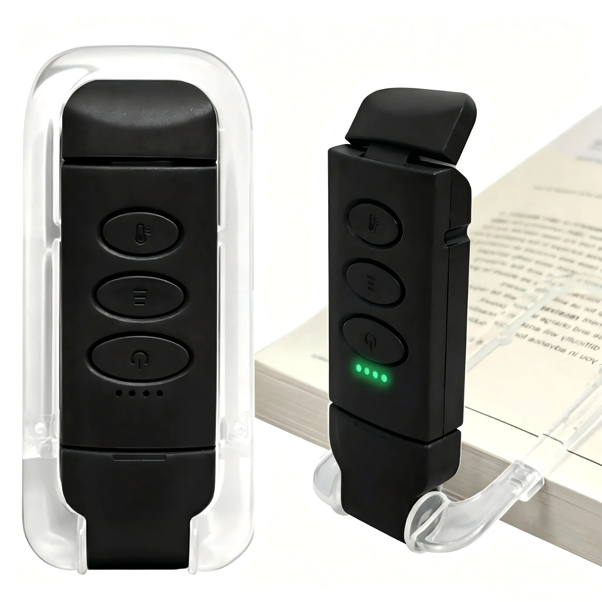 DAYBETTER Reading Light, Rechargeable Book Light Clip On for Reading in Bed, 3 Color Modes, 5 Brightness Levels, Portable Night Light for Bookworms, Kids