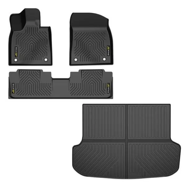 New All Weather TPE Floor Mats And Cargo Liner Set Fit For 23-25 Lexus RX350
