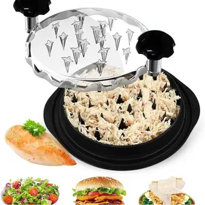 Chicken Shredder Non-Slip Meat Grinders For Pork Beef Cooked Chicken Breasts Vegetable Meat Shredders Kitchen Tool Ergonomic Handle Shredder