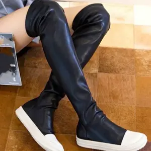 RO Over knee high PU boot shoes