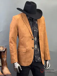 PLATINI CAMEL GAMUZA SUEDE BLAZER BLZ9227 y BLZ8859