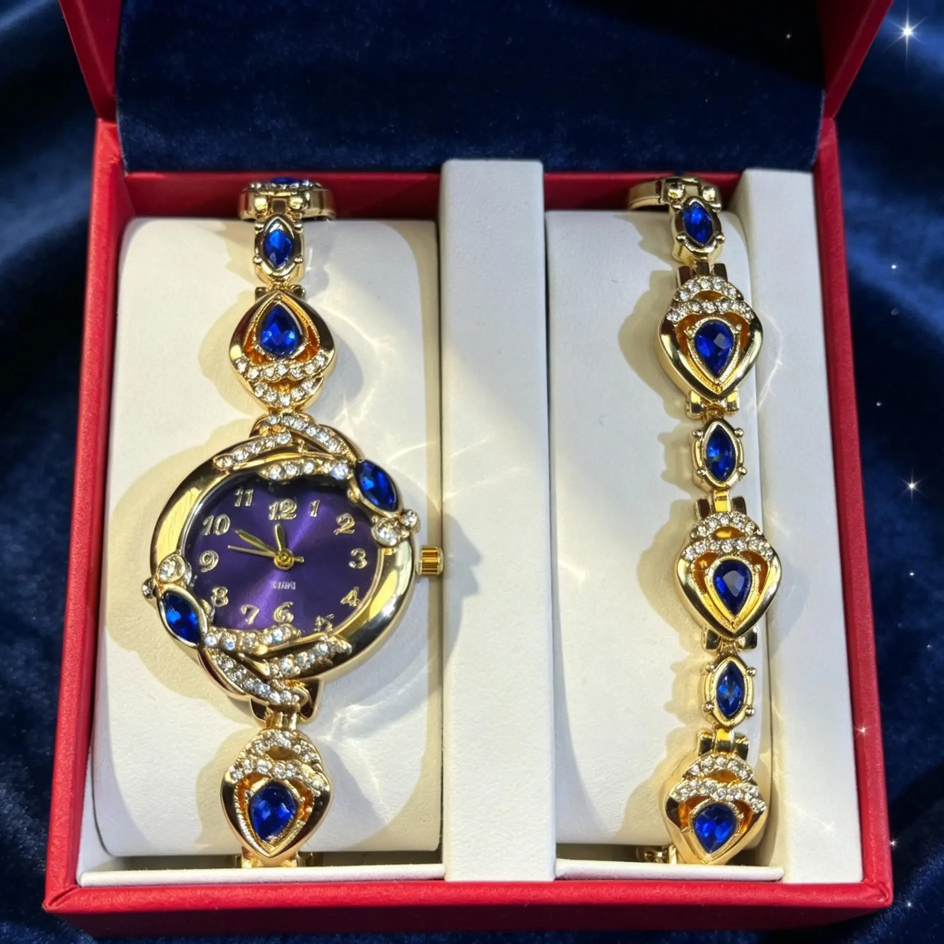 Premium Blue Watch Set