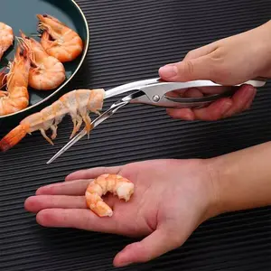 Stainless Steel Shrimp Peeler, Remove Shrimp Thread Knife, Peel Shrimp Shell, Open Shrimp Back, Kitchen Tool for Home Use, Kitchen Gadgets