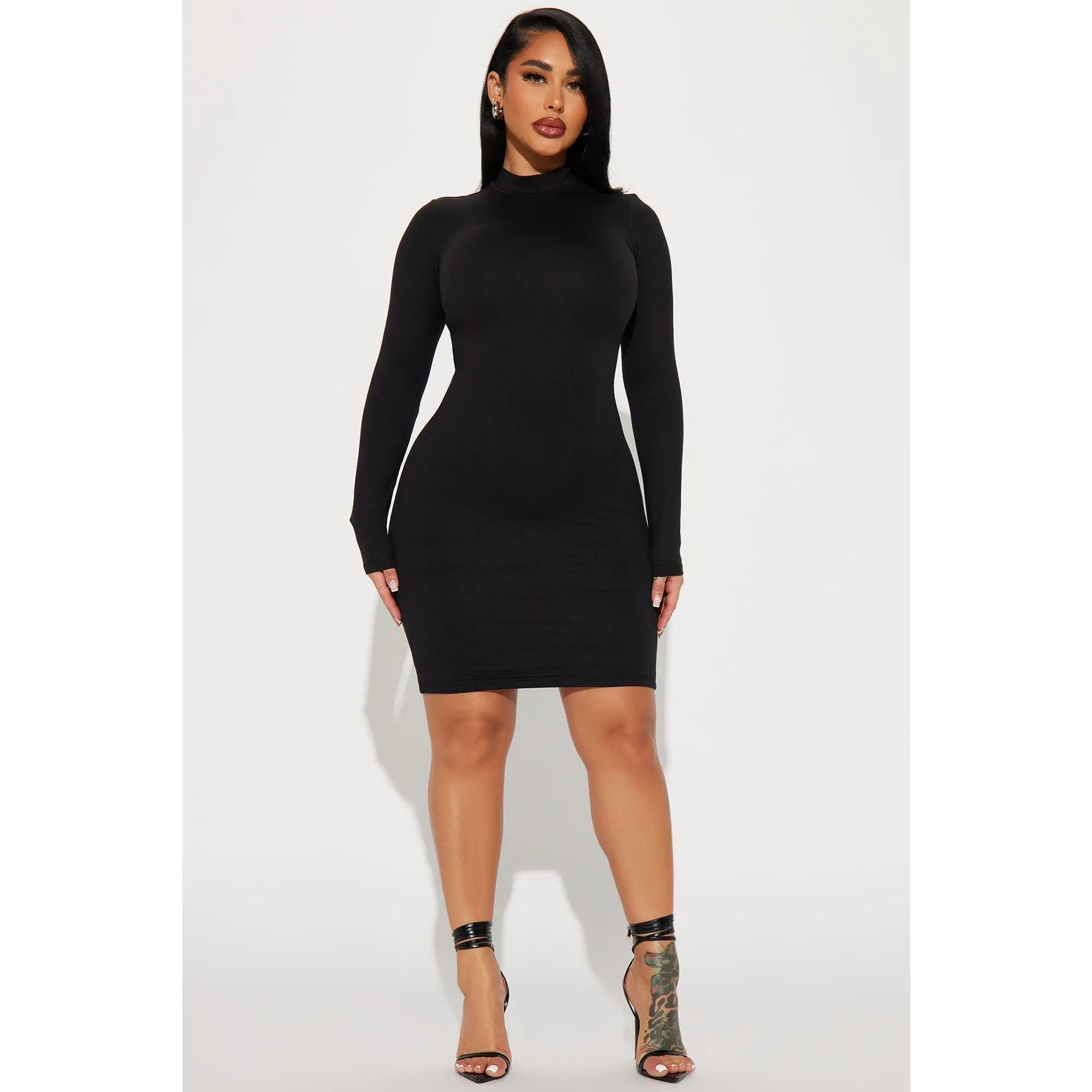 Krissy Mini Dress - Black