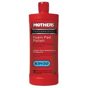 Mothers 83432 Car Paint Polishing Foam Pad - 1 Qt Swirl Removal Tool for Home Improvement Paint Supplies & Tools