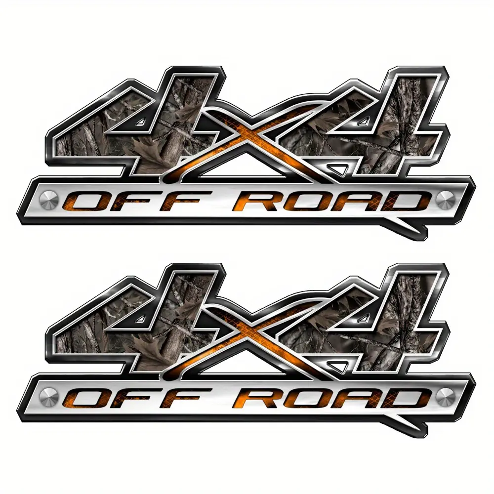 2Pcs 4x4 Off Road Truck Camouflage Camo Truck Bed Decals Stickers Laminated 2Pcs 4x4 Off Road Truck Camouflage Camo Truck Bed Decals Stickers Laminated