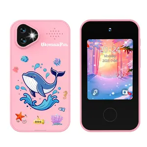 Smart Toy Phone for Kids, Selfie Camera, HD Dual Cameras, Music, Puzzle Games, 2.8 Inch Touch Screen, Rabbit Theme, Ages 3-12