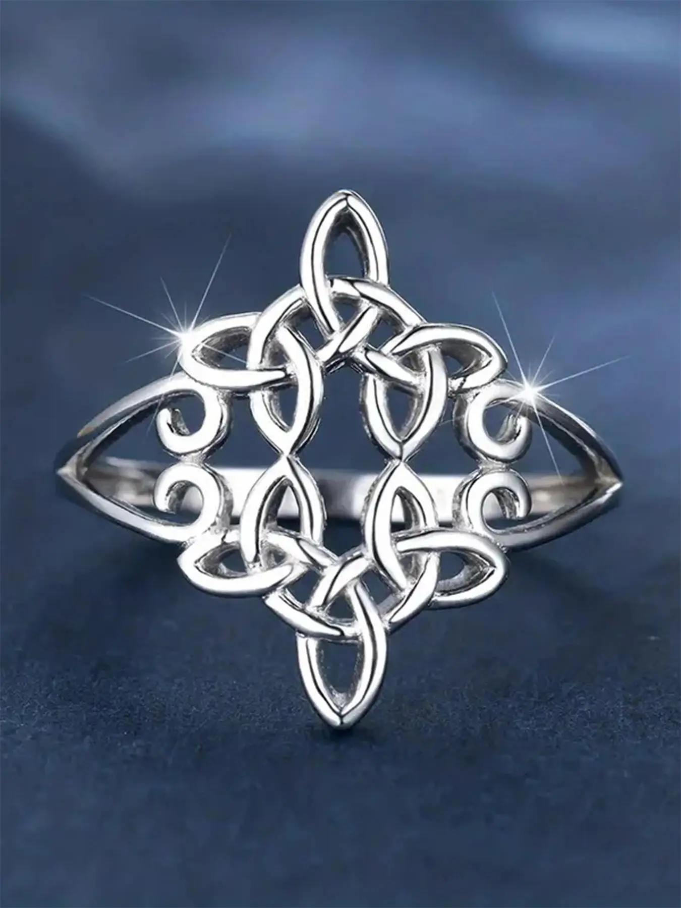 Hollow out Design Ring for Women & Girls, Fashion Jewelry for Party, Daily Clothing Decor, Trendy All-match & Exquisite Jewelry for Birthday Gift