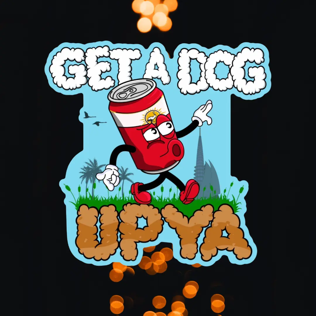 Get A Dog Up Ya Sticker, LINEMAN Hard Hat Sticker, Blue Collar Stickers, Gift for Electrician, Funny Gift, Decals for Hard Hat- Toolboxes- Helmet- Bin Doors.