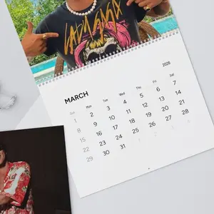 New Song 2026 Wall Calendar 2026 | Gift For Real Fans Of Year