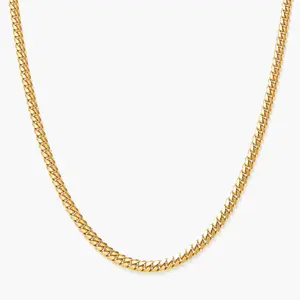 JAXXON - Youth Cuban Link Chain - 3mm - Lobster Clasp - Gold