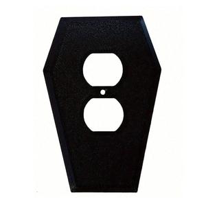 gothic style light switch cover plate, halloween wall protector, themed home decor, unique outlet cover for spooky rooms, horror bedrooms & party house accessories