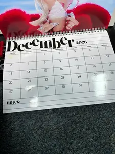 2026 Fan Calendar - The perfect gift for family, friends, and loved ones with monthly notes - Ideal for keeping track of important dates and events.