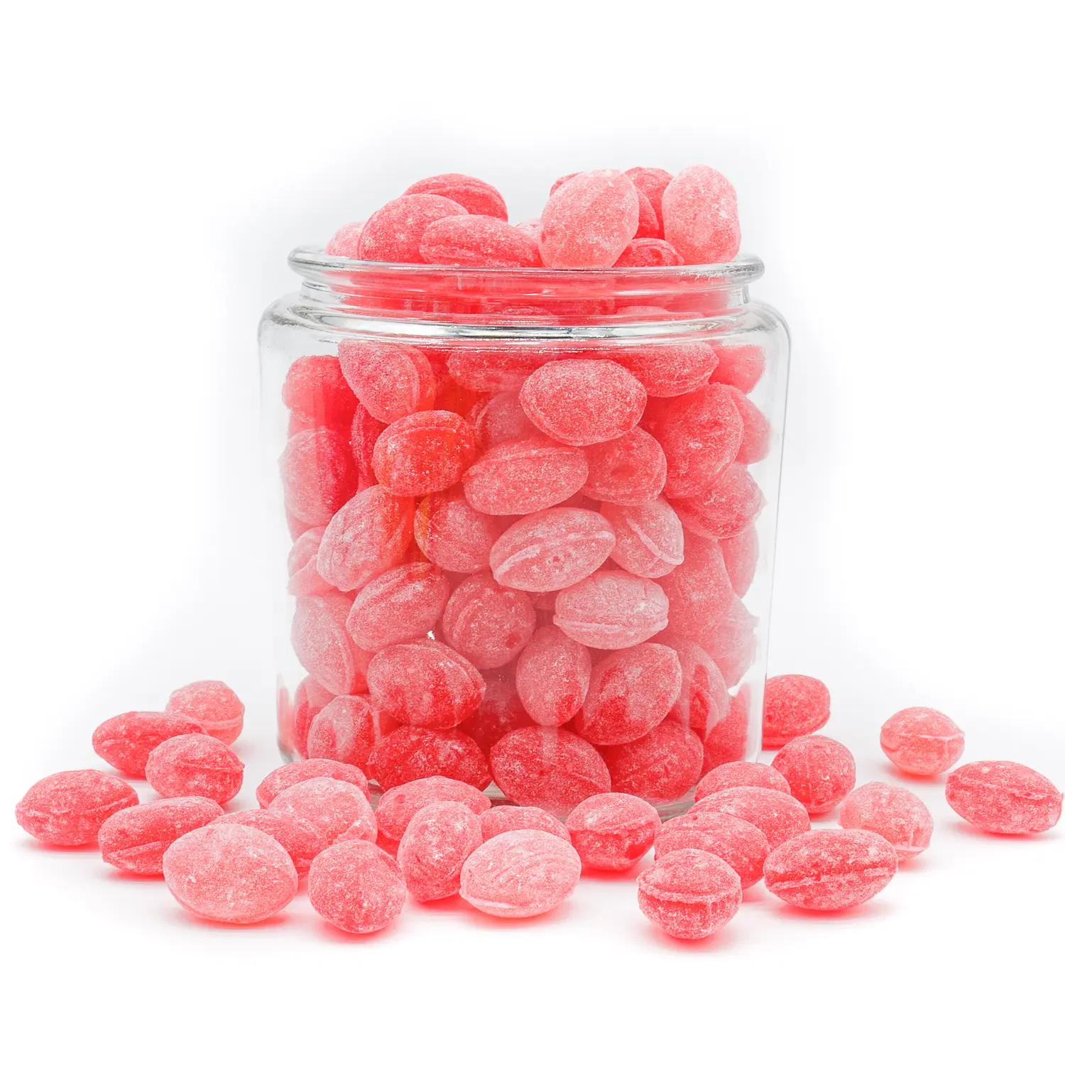 Claeys Sanded Peppermint Drops Old Fashioned Nostalgic Candy , 1 lb bag