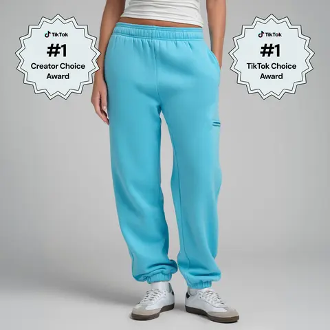 Comfrt | Neon Airplane Mode Sweatpants | Bight Color Fleece Travel Joggers With Secure Zip Pockets
