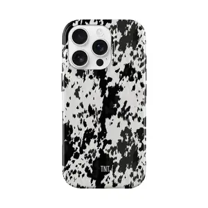 Western Cowhide Print Tough Magnetic Mobile Phone Case