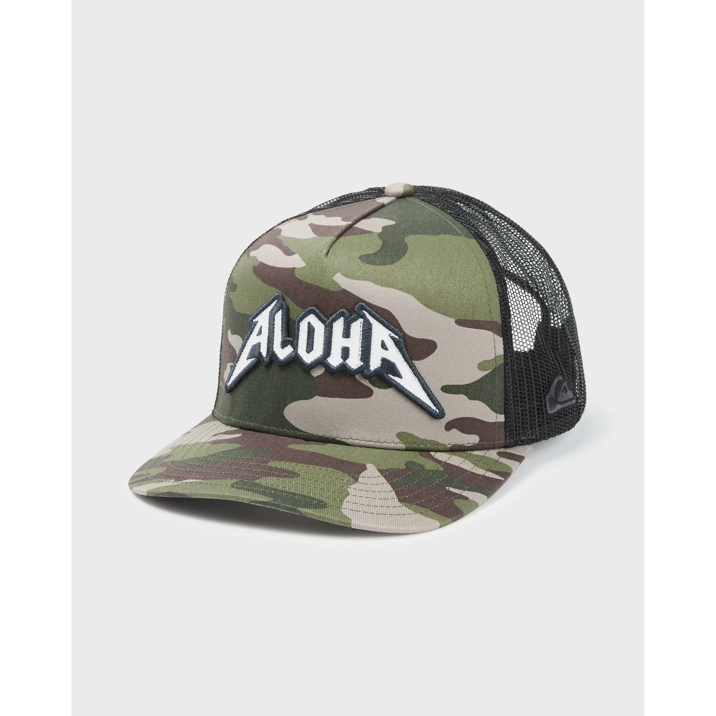 Quiksilver | Hawaii Elite Hat | Men's 100% Cotton Polyester Allover Print | Casual Beach And Everyday Wear