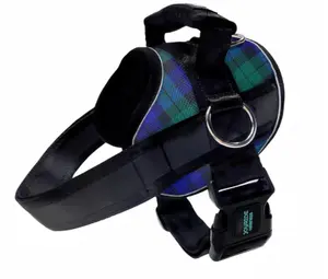 Joyride 2.0 Heritage Plaid – Easy On No Pull Dog Harness for Medium Dogs Scottish Terrier Dual Adjustable Fit Reflective Trim Strong Handle Classic Tartan Vest XS S M L XL