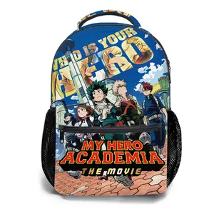 My-Hero-Academia--Backpacks for Girls, Cute School Backpack for Girls Boys, Aesthetic Bookbag for Teens, Lightweight Classic Backpack for Travel, Work, Picnic A-52