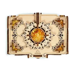 UGears Amber Box | 3D Wooden Mechanical Puzzles | STEM Building & Engineering Kits