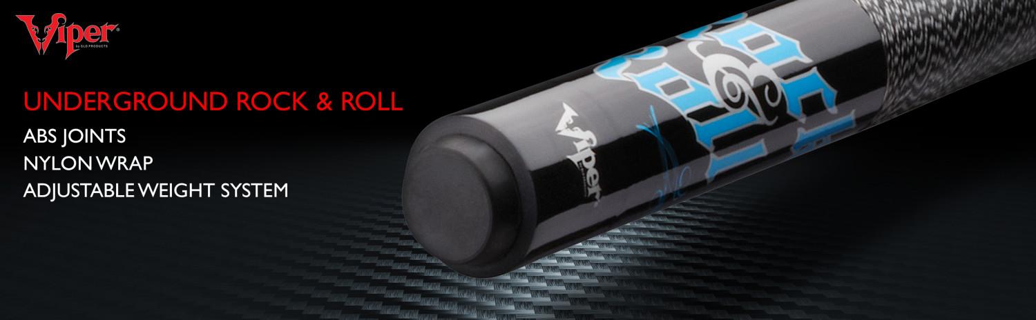Viper Underground Rock & Roll Billiard/Pool Cue Stick