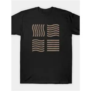 [Retro Fifth Element Tee] Retro Minimal Fifth Element Stones T-Shirt | Men's Short Sleeve T-Shirt