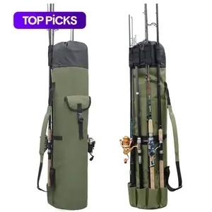 Multi-function Fishing Pole Bag, Portable Fishing Tool Organizing Bag, Outdoor Fishing Accessory #TOP PICKS