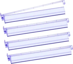 Mahjong Racks with Pushers 4PCS Set Majiang Tile Holder Acrylic Mahjong Racks Accessories and Gifts