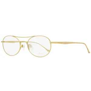Donna Karan Oval Eyeglasses DO1001 717 Gold 51mm 1001