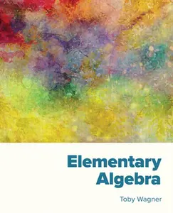 USED-Elementary Algebra by Wagner, Toby (Paperback)